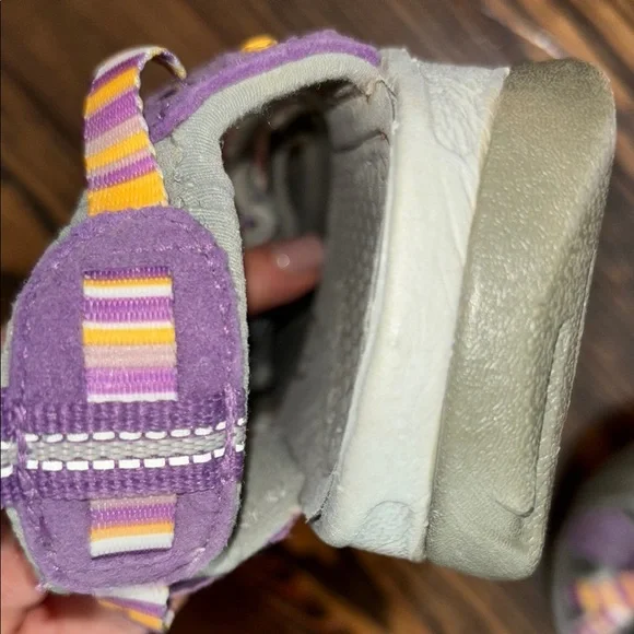 Keen Purple and Yellow Outdoor Sandals - Picture 7 of 9